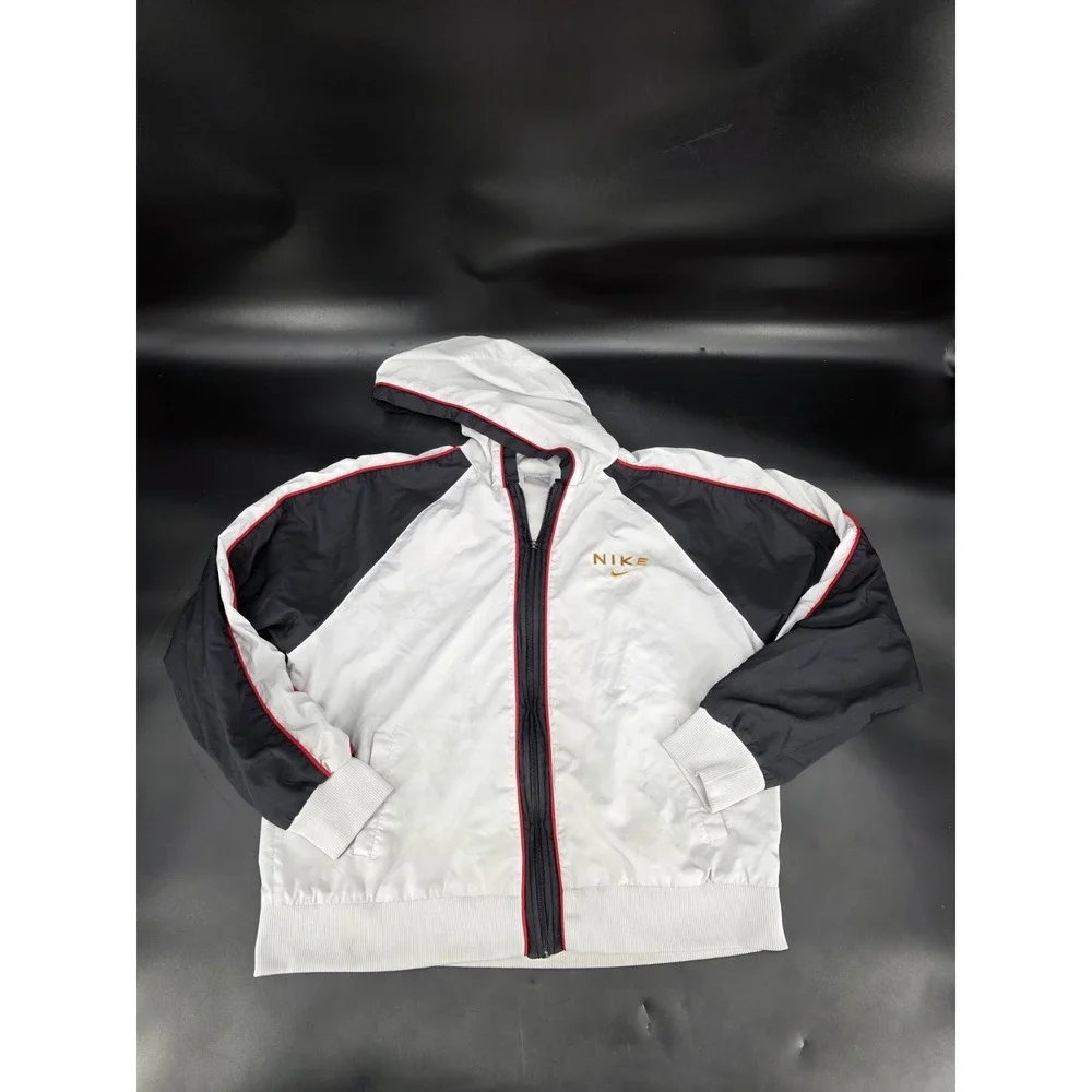 VINTAGE NIKE TRACKSUIT TOP YOUTH‎ SIZE XL (16-18) MULTICOLOR